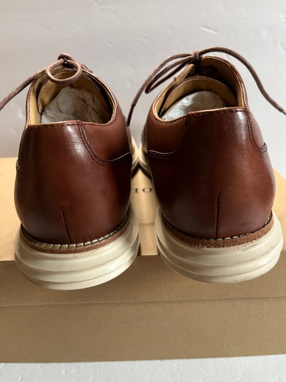 COLE HAAN 2012 Cole Haan LunarGrand Apron Oxford Derby Shoes/Woodbury 10.5M - Picture 8 of 11